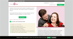 Desktop Screenshot of maatjemeer-match.be